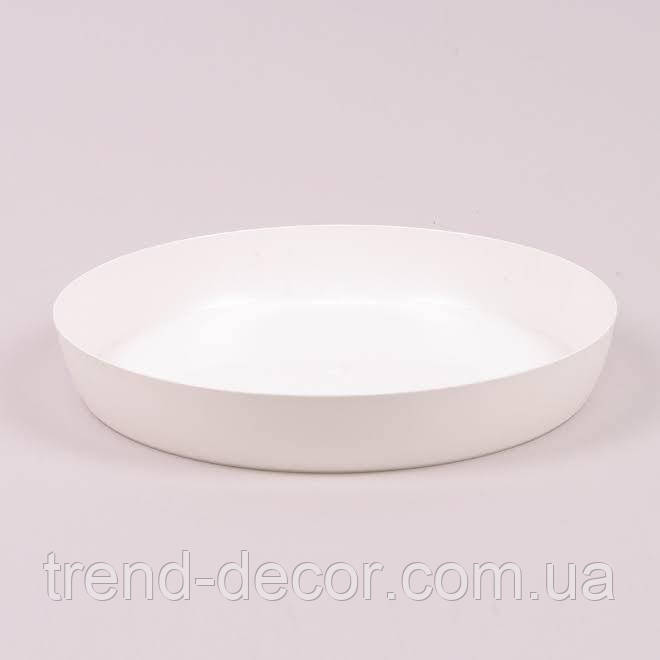 Підставка пластмасова Дона біла 24.5см.