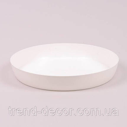 Підставка пластмасова Дона біла 24.5см., фото 1