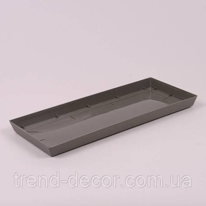 Підставка пластмасова Lofly Saucer Case сіра 50х18см.