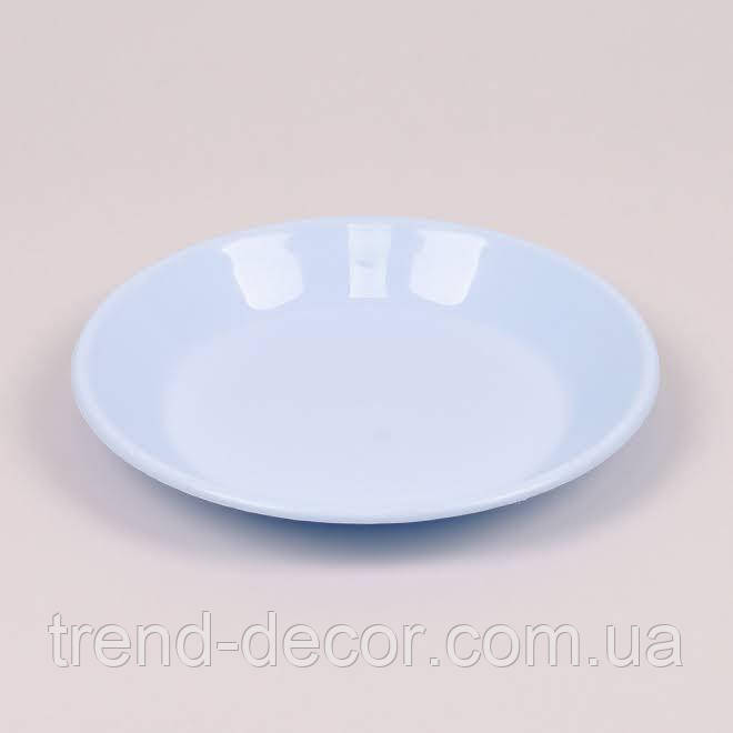 Підставка пластмасова Форм блакитна 12.5см.