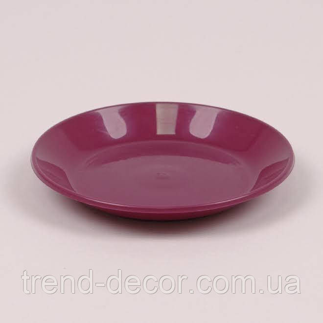 Підставка пластмасова Форм бордова 7см.