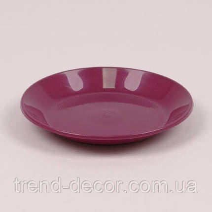 Підставка пластмасова Форм бордова 7см., фото 1