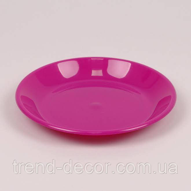 Підставка пластмасова Форм рожева 7см.