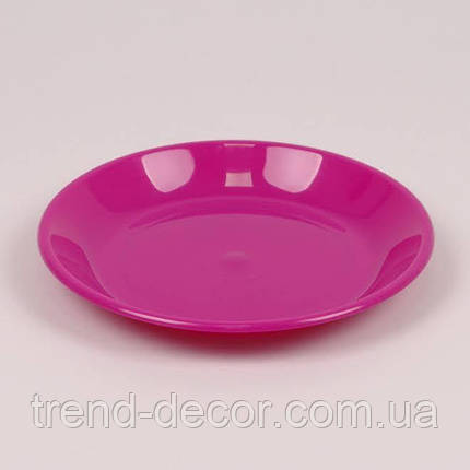 Підставка пластмасова Форм рожева 11см., фото 1