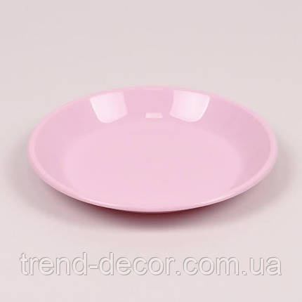 Підставка пластмасова Форм світло-рожева 11см., фото 1