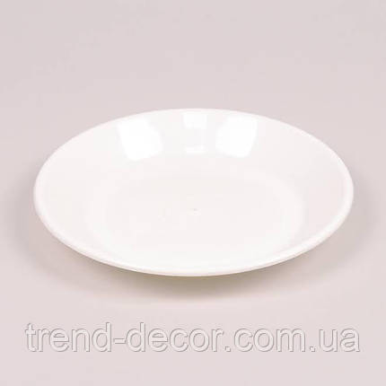 Підставка пластмасова Форм біла 15см., фото 1