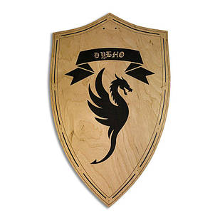 Дерев'яний щит "Дубно" 47х29