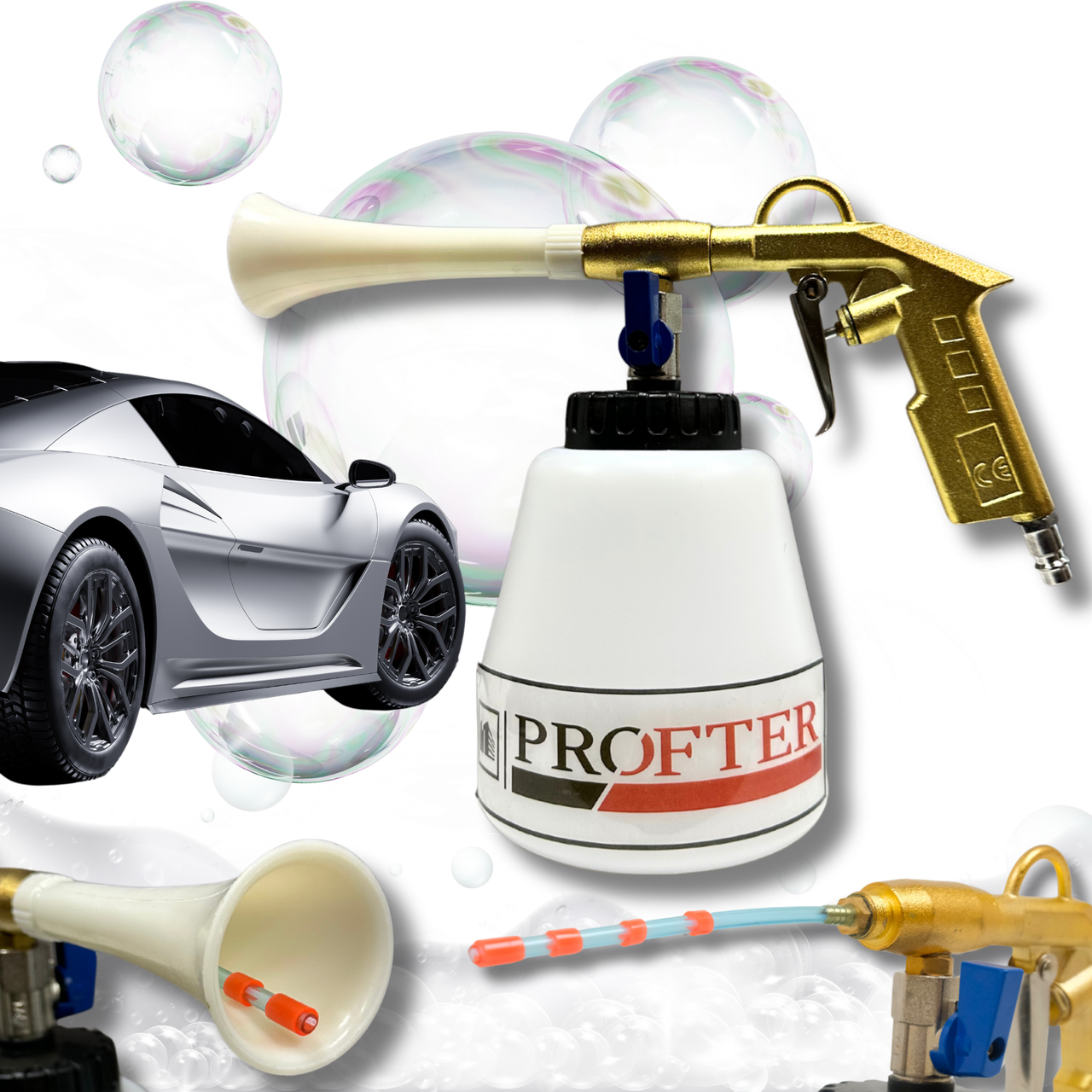 Професійний торнадор для хімчистки Profter G 011 Gold