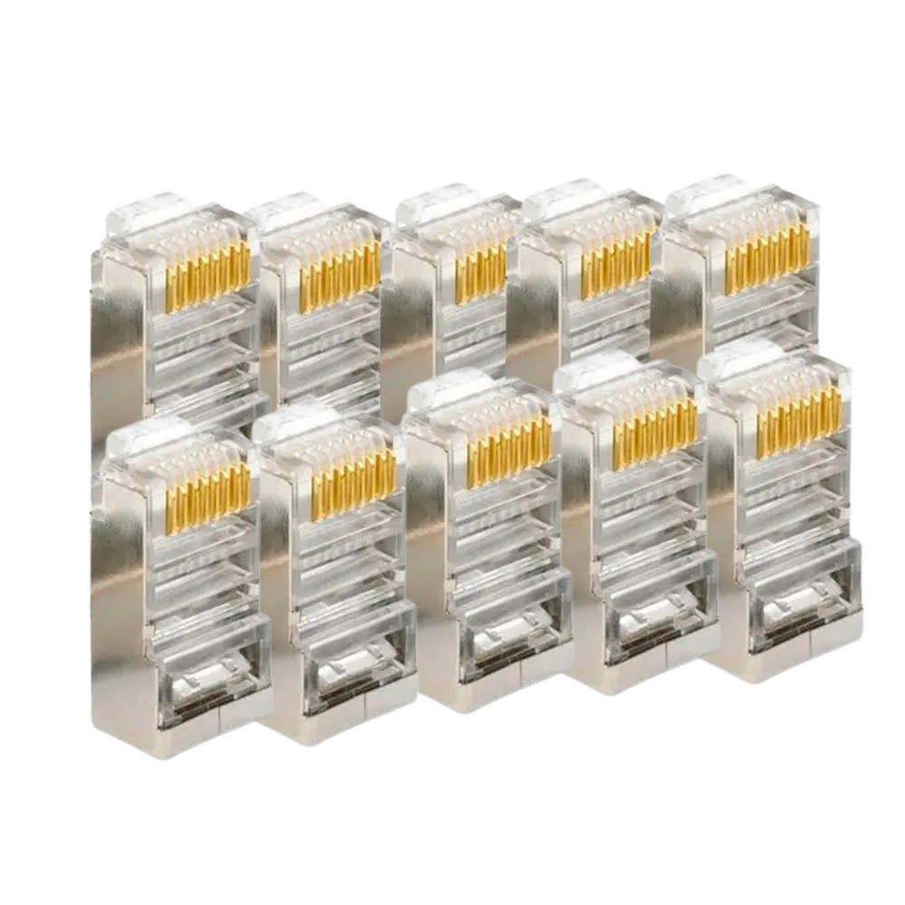Конектор  RJ-45 GEAR САТ.5E 8P8C FTP екранований (уп 50шт)