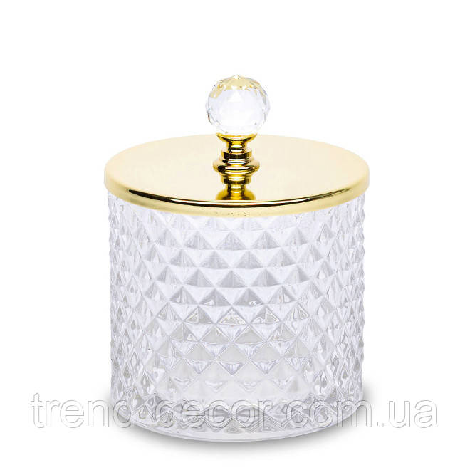 Місткість декоративна з кришкою 34614