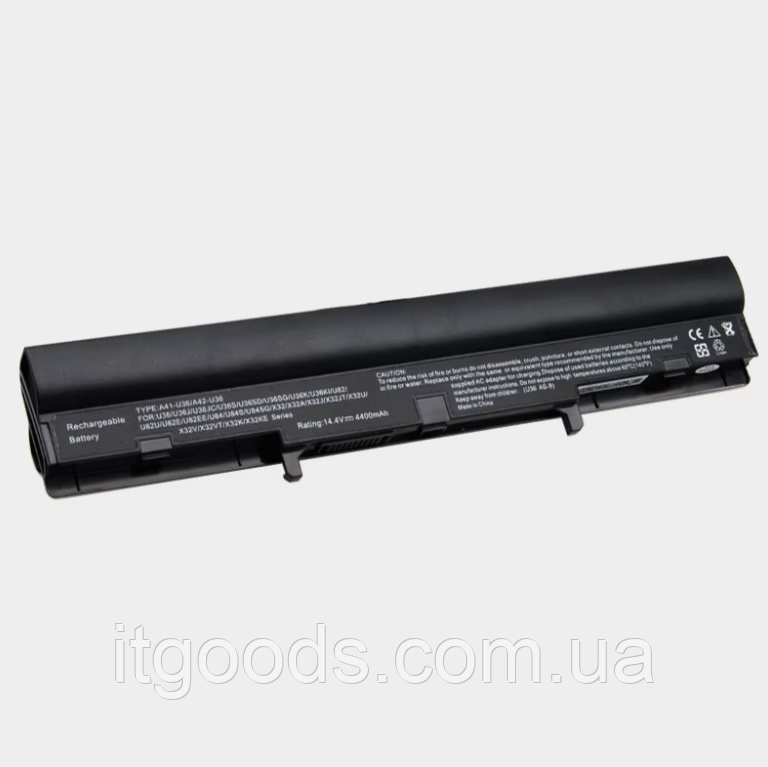 Батарея для ноутбука 4400mAh A42-U36 A41-U36 Asus U36J U36SD U36SG U36K U82E U82U U84S X32A X32K X32KE X32JT
