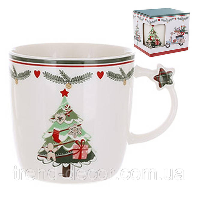 Чашка порцелянова Happy Holidays 360 мл. 33558