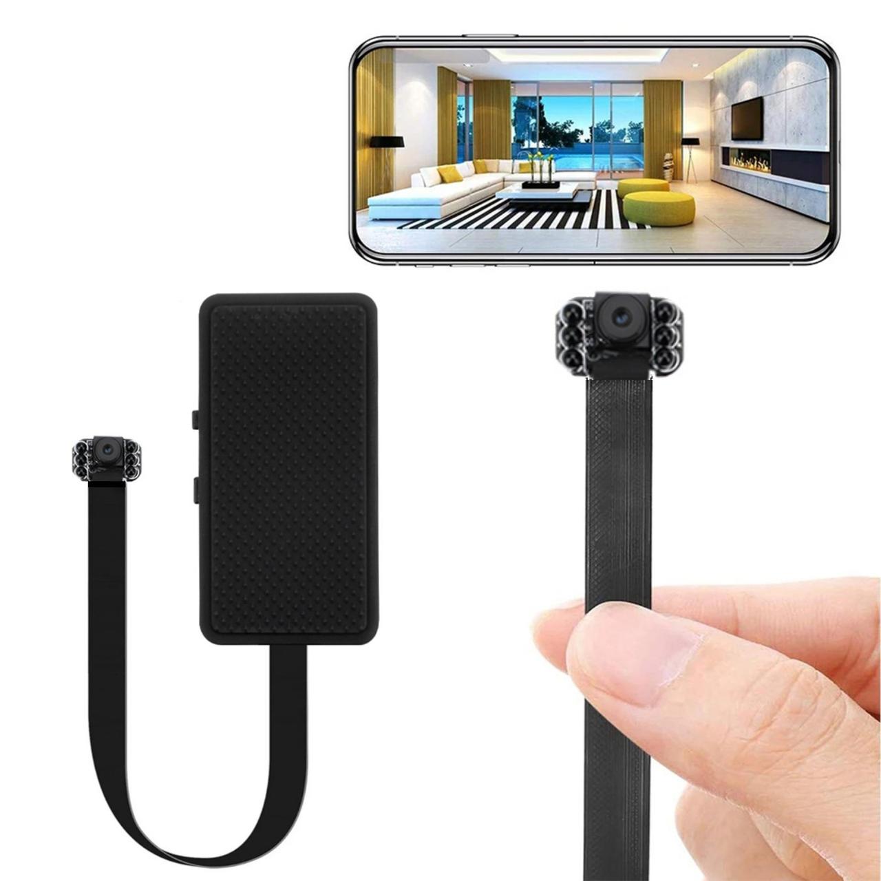 Міні камера DIY 1080P IR 940nm з підтримкою Wi Fi та акумулятором. HDispcam, фото 1