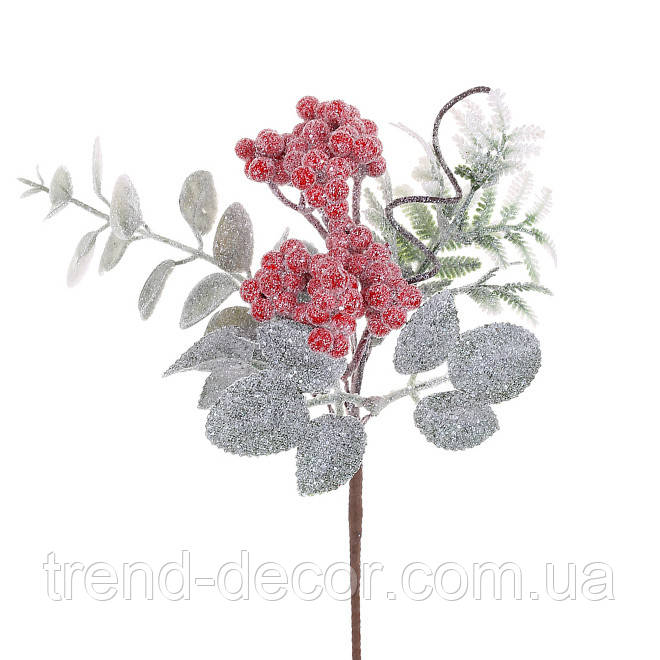 Декоративний букет Калини 20 см. 13725