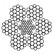 Канат сталевий 23.5 мм ДСТУ 7667-80 ЛК-З, фото 2