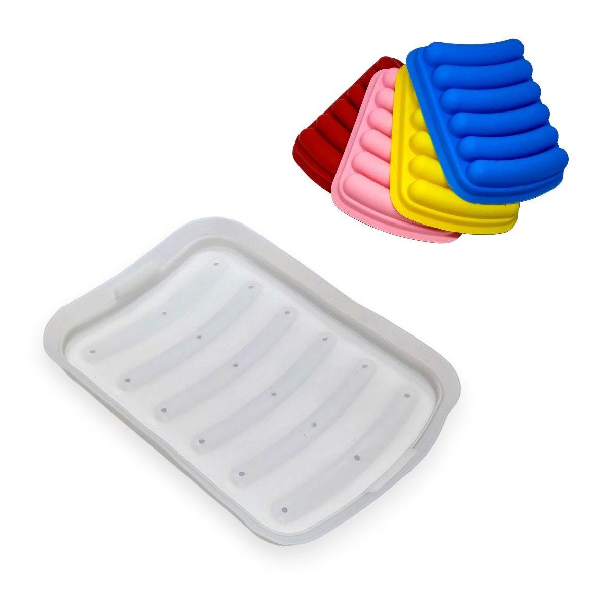 Силіконова форма для сосисок A-Plus BM-175 біла