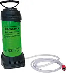 Бак металевий Eibenstock 10 літрів зі шлангом 3 м. (з'єднання Gardena) до END712