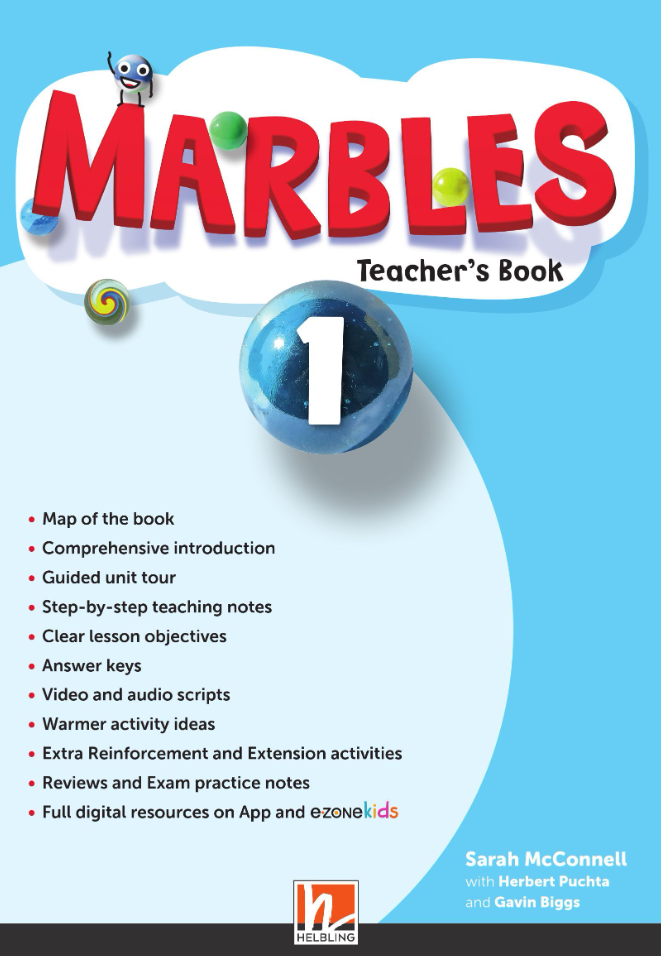 Marbles 1 Teacher's Book with app and e-zonekids (Підручник для вчителя)