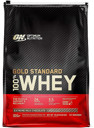 Optimum Nutrition 100% Whey Gold Standard 4500 g Milk Chocolate, фото 1
