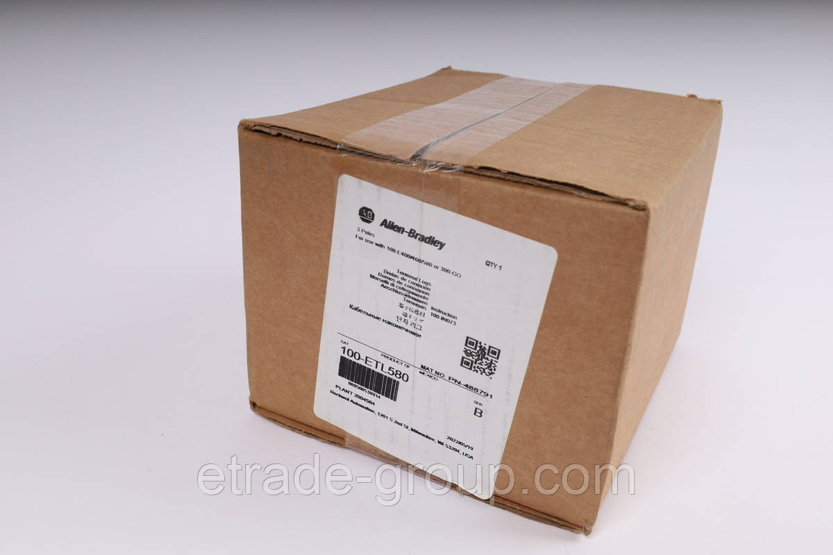 Набір клем для контактів 100-E400 - 100-E580 Allen-Bradley 100-ETL580
