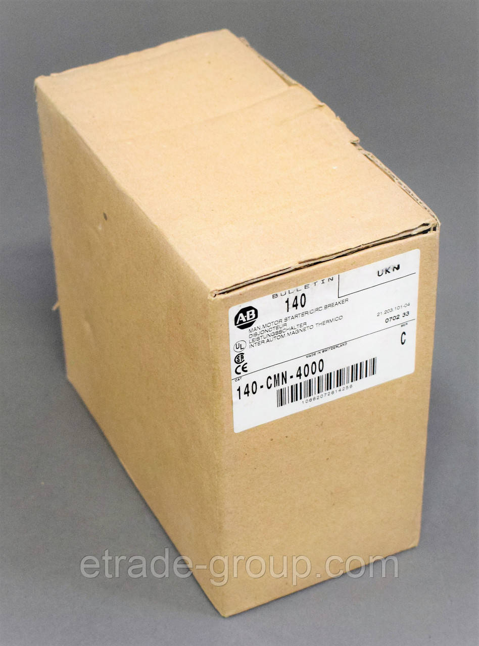 Ручний стартер Allen-Bradley 140-CMN-4000