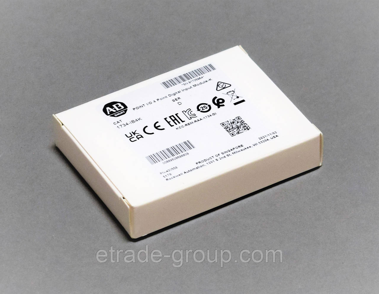 Модуль POINT I/O з 4 точками цифрового вводу Allen-Bradley 1734-IB4K