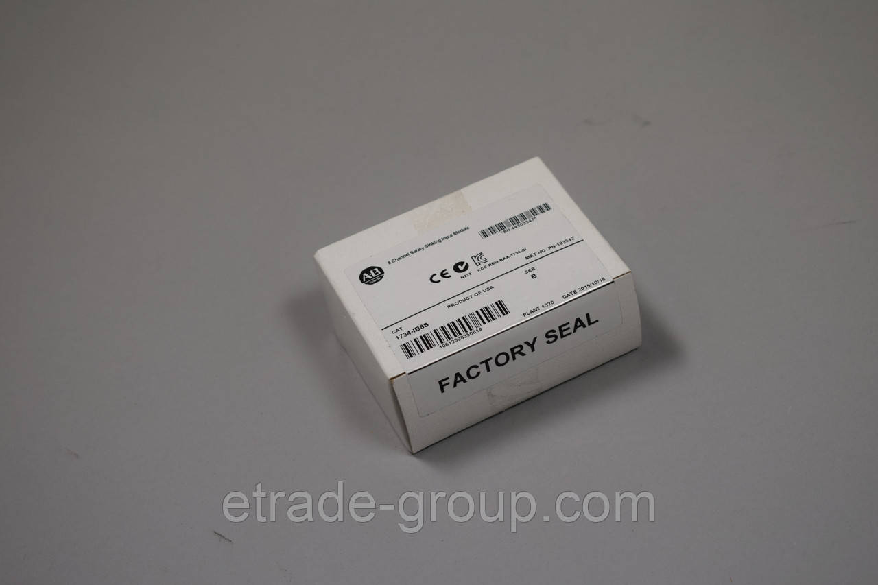 Модуль безпеки з 8 каналами для POINT I/O Allen-Bradley 1734-IB8S