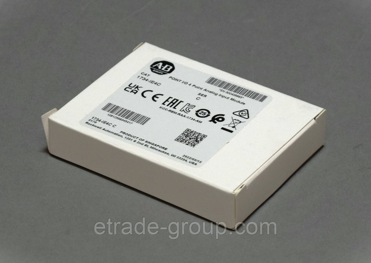Модуль POINT I/O з 4 точками аналогового вводу Allen-Bradley 1734-IE4C