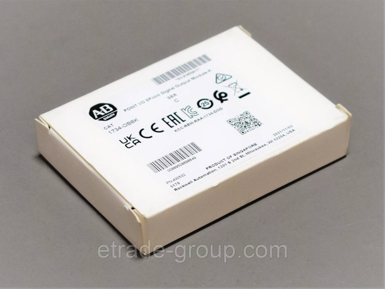 Модуль цифрового виходу на 8 точок Allen-Bradley 1734-OB8K, 24V DC для POINT I/O