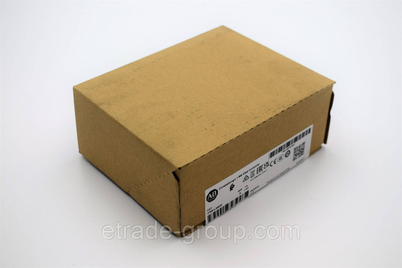 Контролер CompactLogix 5370 L3 з 1 МБ пам’яті Allen-Bradley 1769-L30ER