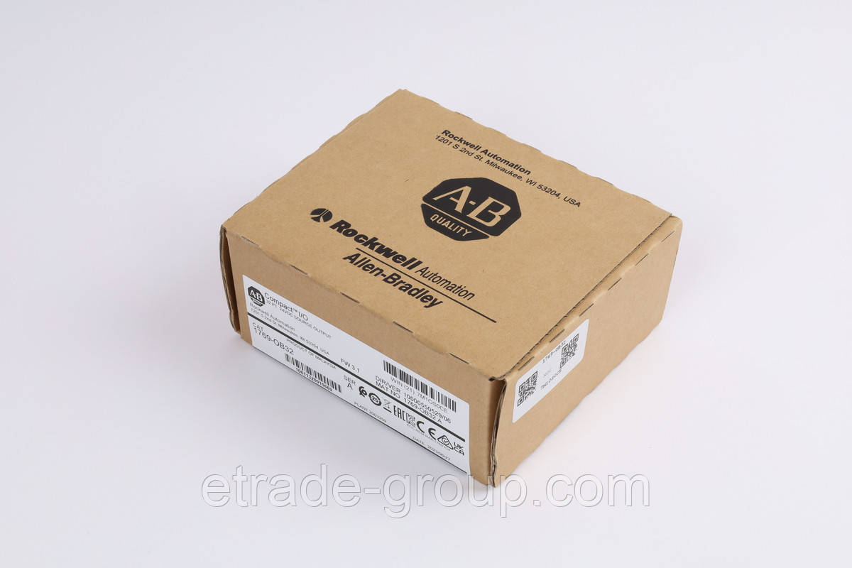 Модуль цифрового виходу на 32 точки для CompactLogix, 24VDC Allen-Bradley 1769-OB32