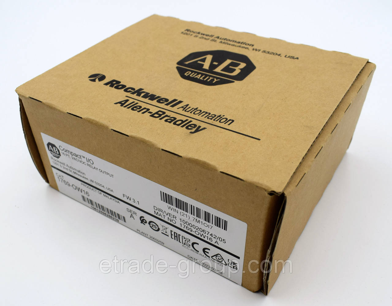 Модуль релейного виходу на 16 точок для CompactLogix Allen-Bradley 1769-OW16