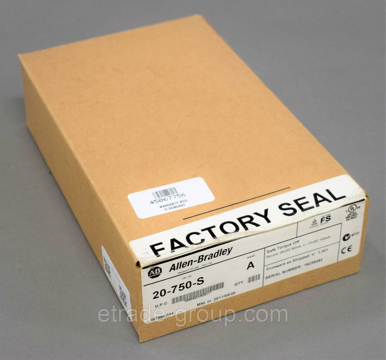 Модуль безпеки для PowerFlex 750 Allen-Bradley 20-750-S