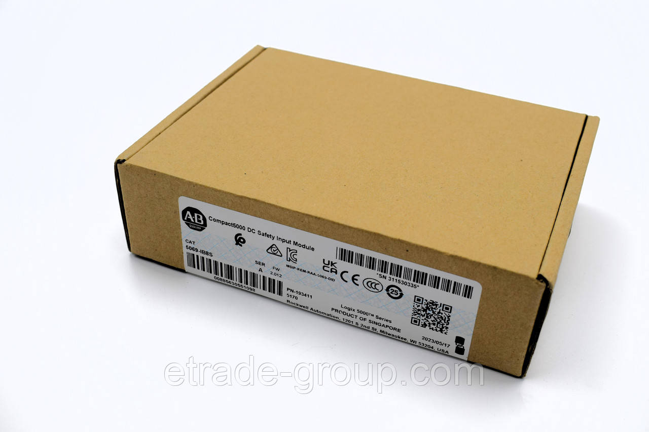Модуль безпеки з 8 каналами для Compact I/O Allen-Bradley 5069-IB8S