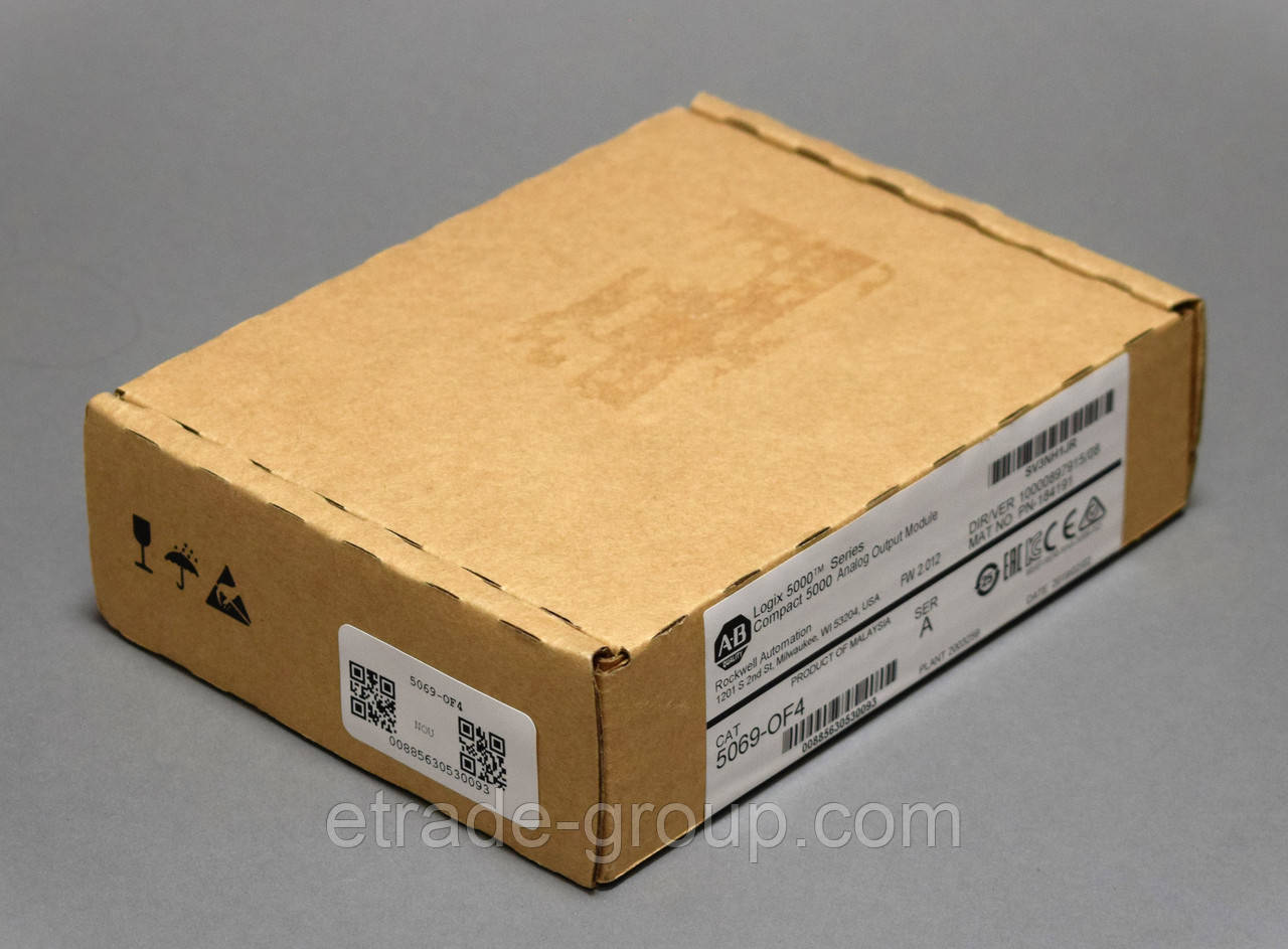 Модуль аналогового виходу для Compact I/O з 4 каналами Allen-Bradley 5069-OF4