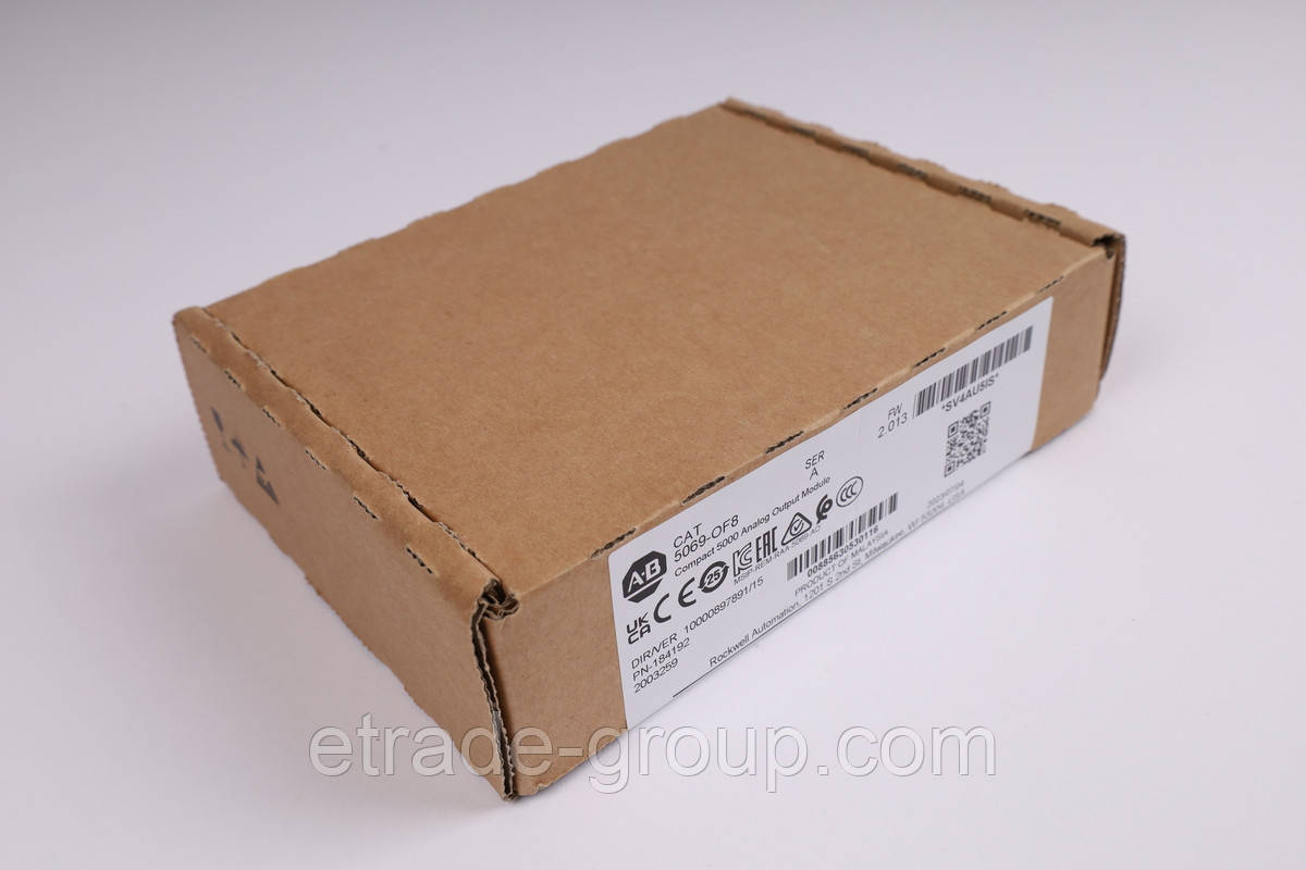 Модуль аналогового виходу для Compact I/O з 8 каналами Allen-Bradley 5069-OF8
