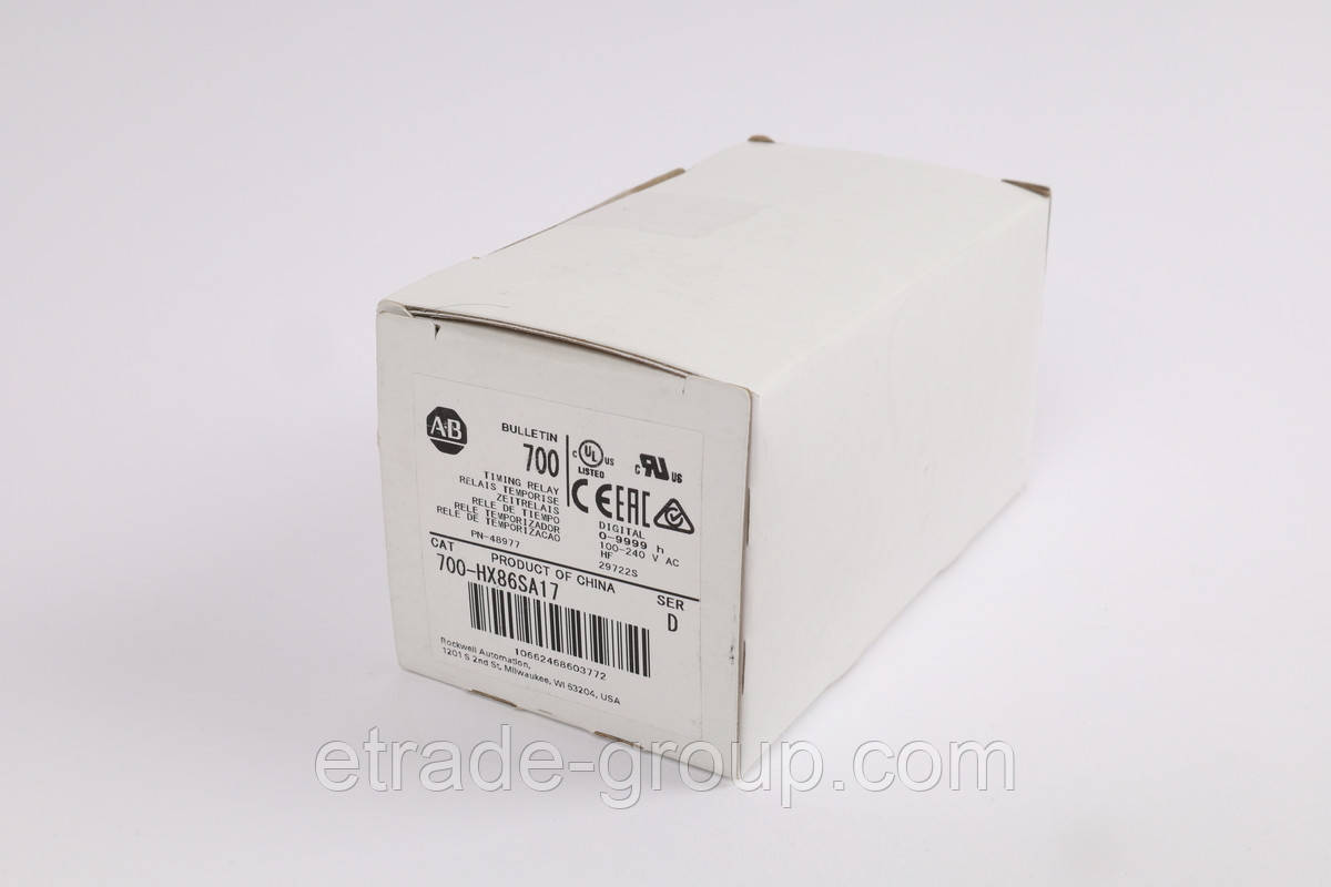 Реле часу Allen-Bradley 700-HX86SA17