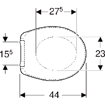 Сидіння для унітазу KOŁO REKORD K90122000, фото 3