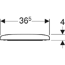 Сидіння для унітазу KOŁO REKORD K90122000, фото 4