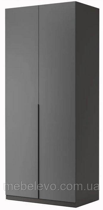 Шафа Тео 2Д 2106х897х550мм Антрацит мат/графіт мат   Миро-Марк
