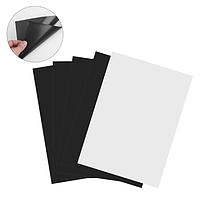 Магнітний вініл з клейовим шаром 0.3мм., формат А4 ( 20х30см) Магнітні аркуші