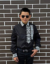 Пошита заготовка для вишиванки на хлопчика № 050.2-ПХС(Т)