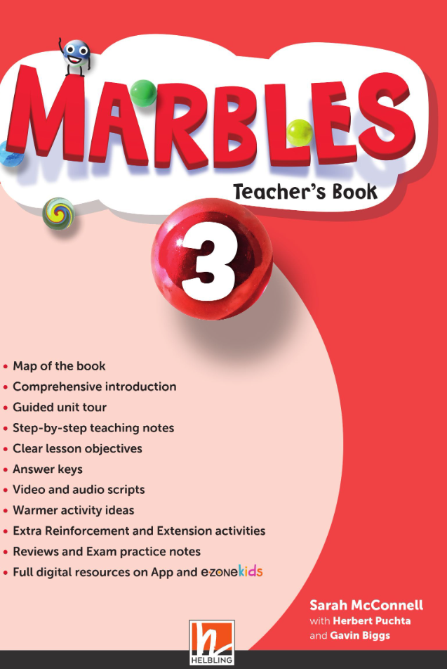 Marbles 3 Teacher's Book with app and e-zonekids (Підручник для вчителя)