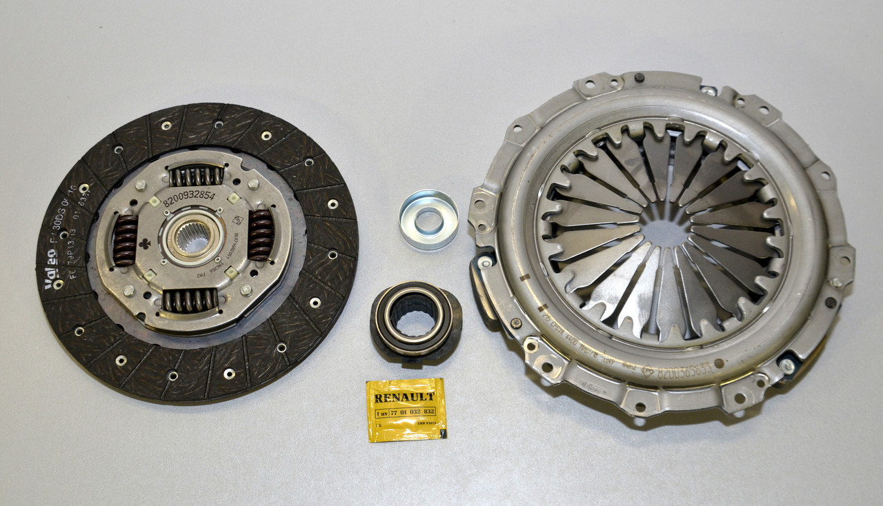 Комплект зчеплення + вижимний подш. на Renault Logan I 2004->2012 1.5 dCi - Renault (Оригінал) - 7701479194, фото 1