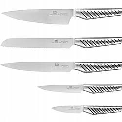 Ножі Karl Hausmann 5 шт Набір гострих кухонних ножів Універсальний кухонний ніж Хлібний ніж Кухонні аксесуари