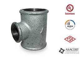 Трійник редукційний оцинкованный1 1/4" x 3/4" Hydro-T