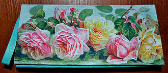 Клатч Чайні троянди.