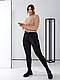 Лосини жіночі модель 406, чорні, віскоза, батал 48-50, 52-54, 56-58, фото 3