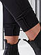 Лосини жіночі модель 406, чорні, віскоза, батал 48-50, 52-54, 56-58, фото 5