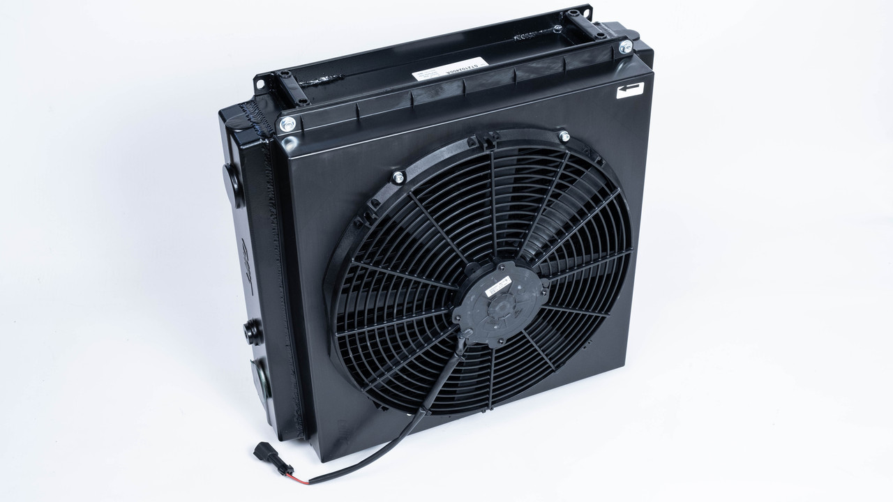 Повітряний теплообмінник OMT ST2102400A, 24В, 80-260 л/хв (маслоохолоджувач)